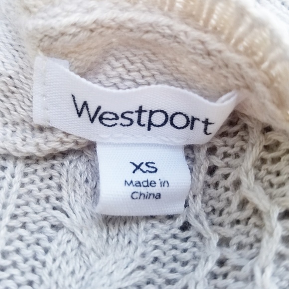 Westport Cream Knit Sweater Dress XS - Picture 4 of 5